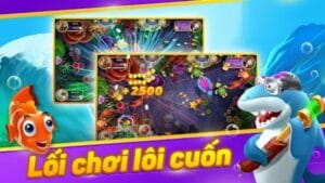 Game bắn cá 2D hấp dẫn và sôi động 