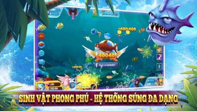 ban ca doi thuong 3d 1 Bắn cá đổi thưởng 3D có lối chơi vô cùng đơn giản