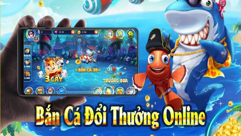 ban ca doi thuong tren mobile 1 Game bắn cá trên di động đang gây bão