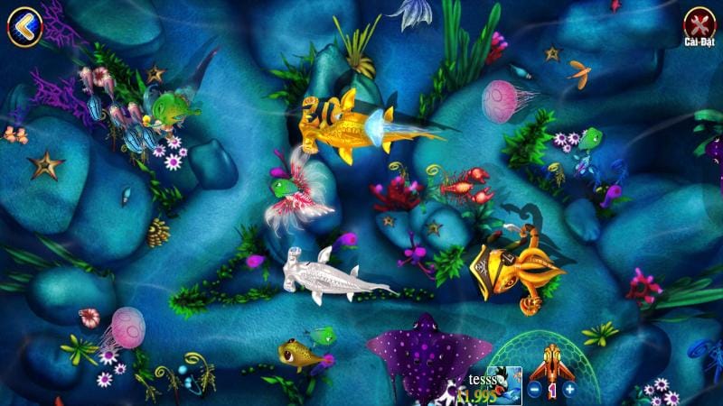 ban ca vang doi thuong 3 Những thủ thuật bắn cá vàng bách chiến bách thắng