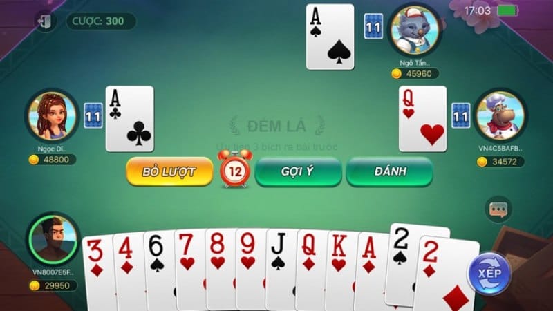 tien len mien nam 4 Bí quyết chơi tiến lên theo kiểu miền Nam thắng lớn